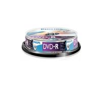 DVD-R Philips DM4S6B10F/00 4.7GB 16x Confezione 10 Dischi