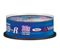 Dvd-R Stampabile Mandrino 25 16X Torta 25 Vuoto Media E Memoria Ottico - 43538
