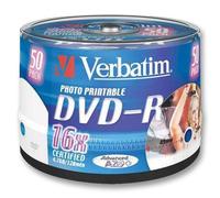 DVD-R Stampabile Spindle 50 16X Cake 50 Supporti Vuoti E Memoria Ottica - 43533