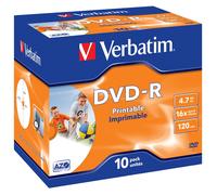 DVD-R Verbatim 16x Stampabile 10pk J/C - 43521