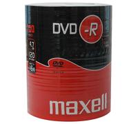 Maxell 100 DVD-R 4,7GB 120 minuti SHRINK 16X Vergini Vuoti DVD -R Originali Box 275733