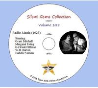 DVD " Radio-Mania " (1923) Classico Silenzioso Fantascienza Fiction Drammatico