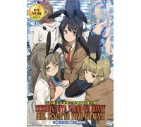 DVD Rascal Does Not Dream of Bunny Girl Senpai Vol 1-13END + Film English Sub