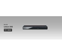 DVD-S500EG-K - Lettore DVD, Riproduzione Multiformato, USB, Scart, nero - NUOVO