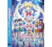 DVD Sailor Moon Eternal Part 1&2 inglese doppiato per tutte le regioni SPEDIZ...