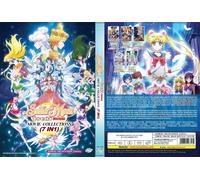 DVD ~ Sailor Moon (R /S / Super S / Eternal & Cosmos) set di 7 film ~ doppiat...