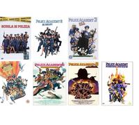 Dvd Scuola Di Polizia Collezione 1-7 - (7 Film DVD)⚠️ IMPORT LINGUA ITALIANO ⚠️