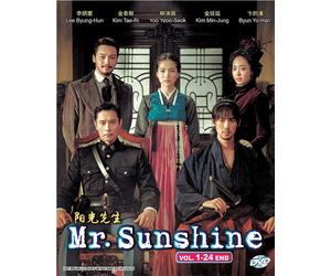 DVD serie drammatica coreana Mr. Sunshine Lee Byung Hun (1-24 End) sottotitol...