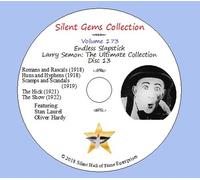 DVD Slapstick Infinito. Larry Semon: La Collezione Definitiva Disco 13
