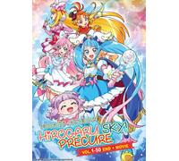 DVD Soaring Sky Pretty Cure Vol.1-50 END + film inglese sub tutte le regioni...