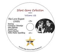 DVD The Love Expert (1920) Constance Talmadge, John Halliday, Classic Silent Comedy