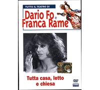 DVD TUTTA CASA,LETTO E CHIESA TEATRO DI DARIO FO FRANCA RAME