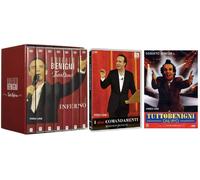Dvd Tutto L'Inferno Dante (36 Dvd) Tutto Benigni Dal Vivo I Dieci Comandamenti
