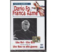 DVD UBU ROI-UBU BAS E BRANI TRATTI DA UBU BAS VA ALLA GUERRA TEATRO DI DARIO FO FRANCA RAME