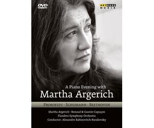 DVD UNA SERATA AL PIANOFORTE CON MARTA ARGERICH NUOVO SIGILLATO