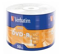 DVD Verbatim 43791 4,7GB 16x pack 50 Superficie Opaca