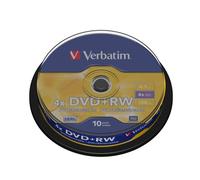 VERBATIM 43488 - DVD+RW 4.7GB 10pk verbatim