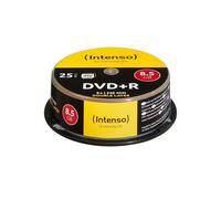 DVD vergine Intenso DVD+R DL 8.5GB 8x doppio strato cakebox 25 pezzi