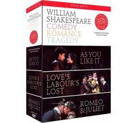 William Shakespeare: Comedy, Romance, Tragedy (4 Dvd) [Edizione: Regno Unito] -