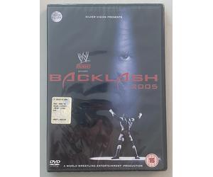 DVD WWE BACKLASH 2005 Silver Vision Original Release Wrestling NEW & SEALED