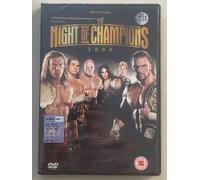 DVD WWE NIGHT OF CHAMPIONS 2008 Silver Vision Original Release NEW & SEALED