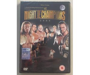 DVD WWE NIGHT OF CHAMPIONS 2008 Silver Vision Original Release NEW & SEALED
