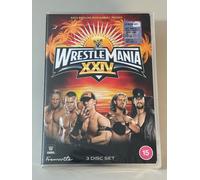 DVD WWE WRESTLEMANIA 24 2008 FremantleMedia Wrestling NEW & SEALED