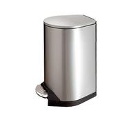 dvegGEE Pattumiera in acciaio inossidabile for cucina e bagno, con coperchio, grande capacità, for soggiorno(30L)