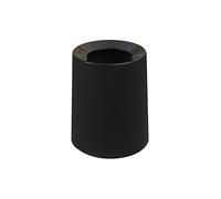 dvegGEE Pattumiera, Pattumiera da 12 litri for uso domestico, camera da letto, WC, Cestino for la carta a doppio secchio(Black)