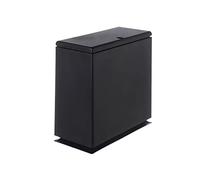 dvegGEE Pattumiera, Soggiorno Cucina Bagno Pattumiera rettangolare Ufficio(Black)