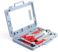 dvegGEE Regali for Uomo, Set di 6 Utensili for griglia in Acciaio Inossidabile for Uomo, Set di Utensili for Barbecue in Giardino