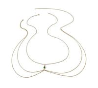 DVERFSWEV-GH Gioielli di Lusso for Il Corpo - Le Catene for Il Corpo Possono Essere sovrapposte e abbinate, Gioielli for Bikini Perfetti Come Regalo for lei