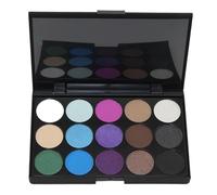 DVERFSWEV-GH Palette di ombretti a Lunga Tenuta da 2 Pezzi con Tecnologia Seamless Blend - Set Trucco Antipiega for 12+ Ore, Colori Vegani da Giorno a Notte(E40Color-1)