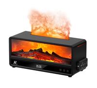 Dvgxbsgh Diffusore Nero Design Ultrasonico Silenzio TypeC | Design ultrasonico compatto crea profumata silenziosa; incluso e porta TypeC.