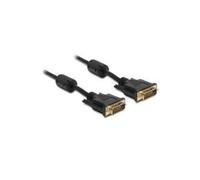 DELOCK 83190 CABLE DVI 24+1 - DVI 24+1 M/M 2M NEGRO