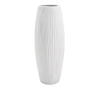 D'vine Dev VS-WF-11 - Vaso da fiori in ceramica bianca da 28 cm, a cascata, per decorazione domestica, colore: bianco