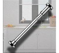 dvkGKLVq Gambe Regolabili, staffe for lavabo sottotop Senza Foratura, Asta di Supporto in Acciaio Inossidabile for Gambe for mobili da Bagno(H 35 50cm/14 20")