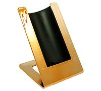 Dvm Stand Refrigerante - Contatto - Gelette Termica Vino - per Bottiglie Standard da 75 cl (Contatto Metal Bronze, Elemento Nero)
