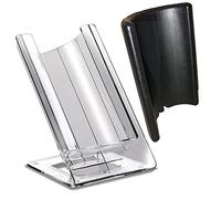 Dvm Stand Refrigerante - Contatto - Gelette Termica Vino - per Bottiglie Standard da 75 cl (Contatto Trasparente, Elemento Nero)
