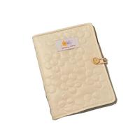 DVMSIEF Quaderno Ad Anelli Libro mastro a mano con noodle di stoffa Piccolo libro a for taccuino in stile fresco a a fogli mobili quadrato semplice for ragazza(A5-7)