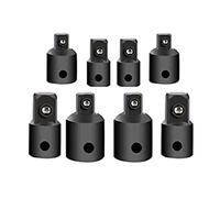 dvnFWKc kit di adattatori per boccole d'urto, Kit set punte da trapano con adattatore for bussola di prolunga a impatto 7/8/16/24 pezzi(8pcs)