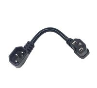 dvnFWKc linea di collegamento della scheda principale, Cavo di prolunga maschio femmina elettrico quadrato da 2,5/4, adattatore for batteria al litio, cavo alimentazione(4 square 18CM)