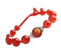 dvnFWKc Set di braccialetti, Bracciale Ricchezza con Corda Rossa 12 Zodiaci