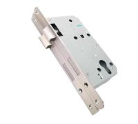dvnFWKc Set maniglia porta, Corpo serratura porta di sicurezza Serratura meccanica Serratura impronta digitale Maniglia di sollevamento for bloccare Piastra rotonda Cilindro da 32 mm