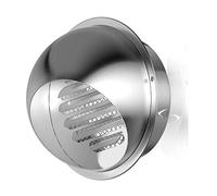 dvnFWKc Turbine eoliche rotanti, Cappa di Ventilazione a Parete, Cappa di Scarico Circolare, griglia di Copertura della valvola di sfiato sferica
