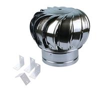 dvnFWKc Turbine eoliche rotanti, Copertura di sfiato del Tetto Girevole, Copertura di sfiato del Vento, Copertura di Scarico, sfiato del Camino