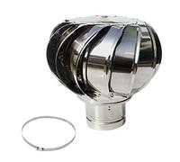 dvnFWKc Turbine eoliche rotanti, Copertura di sfiato del Tetto Girevole, Copertura di sfiato del Vento, Copertura di Scarico, sfiato del Camino