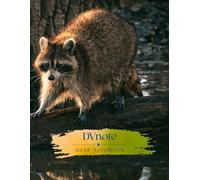 DVnote Grid Notebook: Premium Grid Paper Notebook | 8.5 x 11 Inches | Total 112 Pages | Graph Paper Journal for Students, Engineers, Architects, ... Technical Drawing & STEM ( Raccoon )