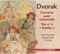 Dvoák : Concerto pour violoncelle - Trio n° 4. Fournier, Trio Suk, Szell.