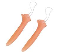 DVOFU Pinocchio, naso lungo, divertente, con fascia elastica, ispirato a Pinocchio, accessorio per costume cosplay per uomo e donna, 2 pezzi